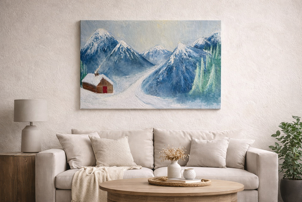 Snow Retreat | 12”x14”