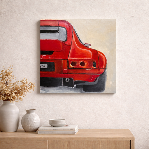 Red Porsche