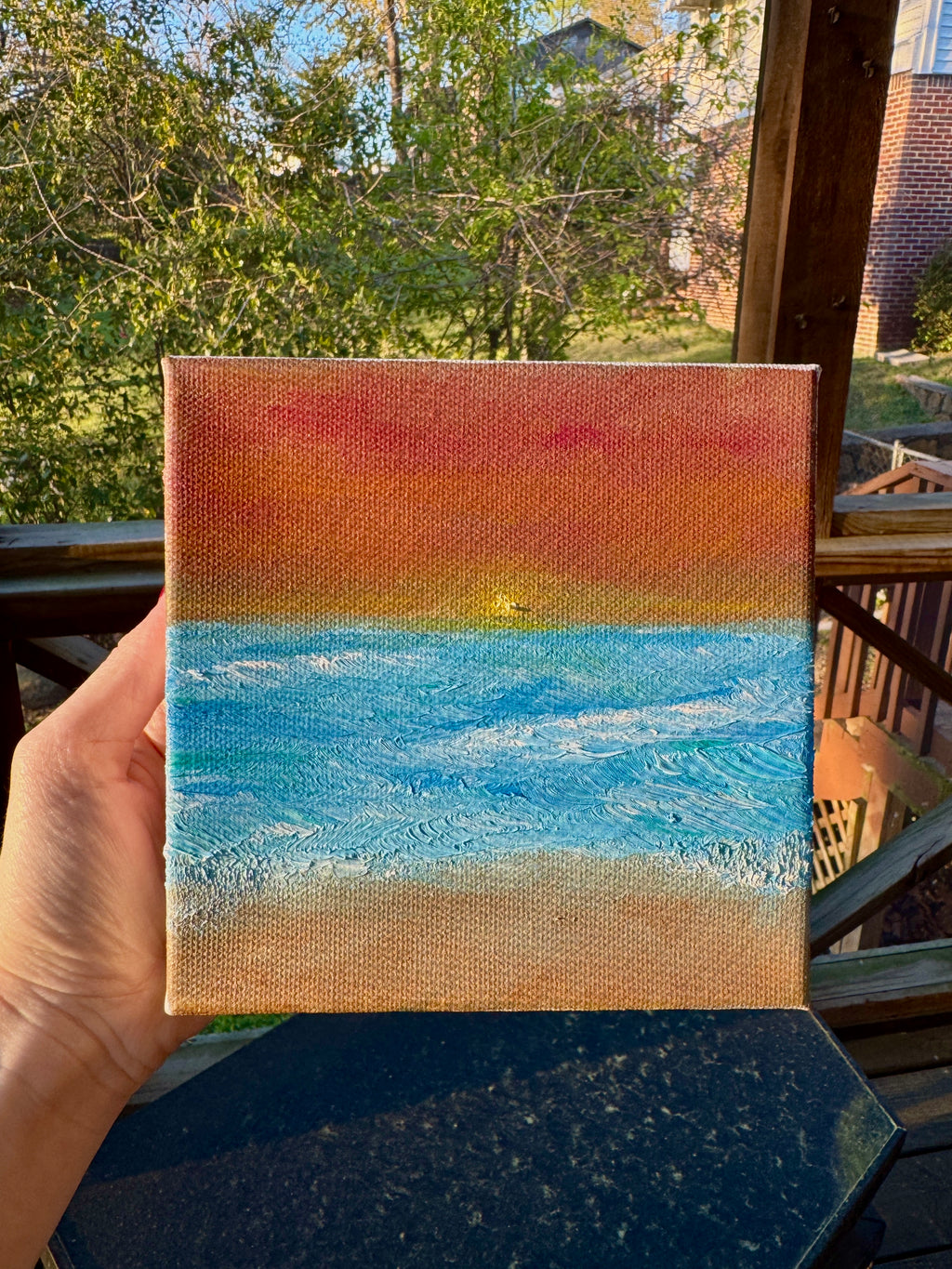 Evening Tide | 6”x6”